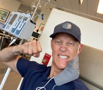 Jeff “Heisenberg” McRae flexing